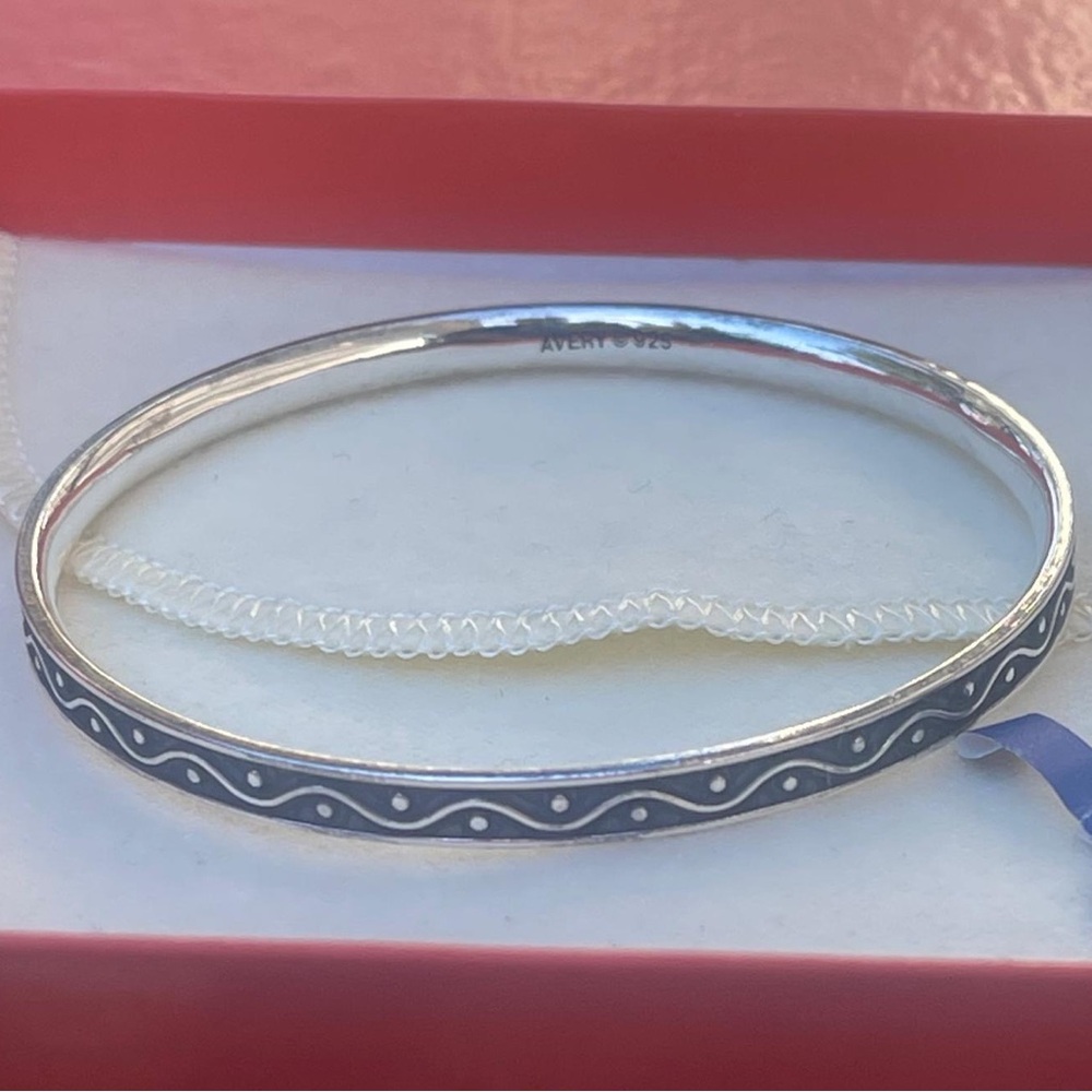 James Avery Solid Sterling Silver Dot And Swirl B… - image 3